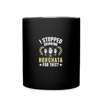 Salvadoran Beverage Horchata Cinco De Mayo - Full Colour Mug - black - Front