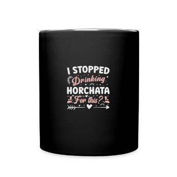 Salvadoran Beverage Horchata Cinco De Mayo - Tasse einfarbig - Schwarz - Vorne
