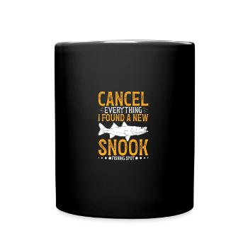 Snook Fisherman Snook Fishing Gear Snook Fishing - Tasse einfarbig - Schwarz - Vorne