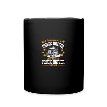 Truck Driver Essentials - Tasse einfarbig - Schwarz - Vorne