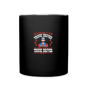 Truck Driver Essentials - Tasse einfarbig - Schwarz - Vorne