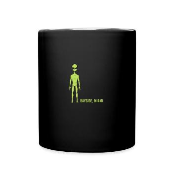 Bayside Miami Shadow Alien - Tasse einfarbig - Schwarz - Vorne
