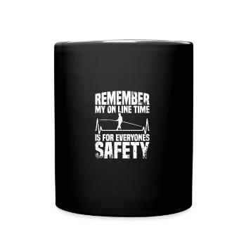 Balançoire d’intérieur Slackline Gear Slackline Lover - Mug uni - noir - Devant