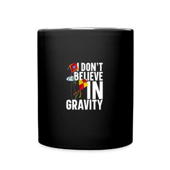 Kite Flying Pilote Cerfs-volants Adultes Kiteflyer - Mug uni - noir - Devant