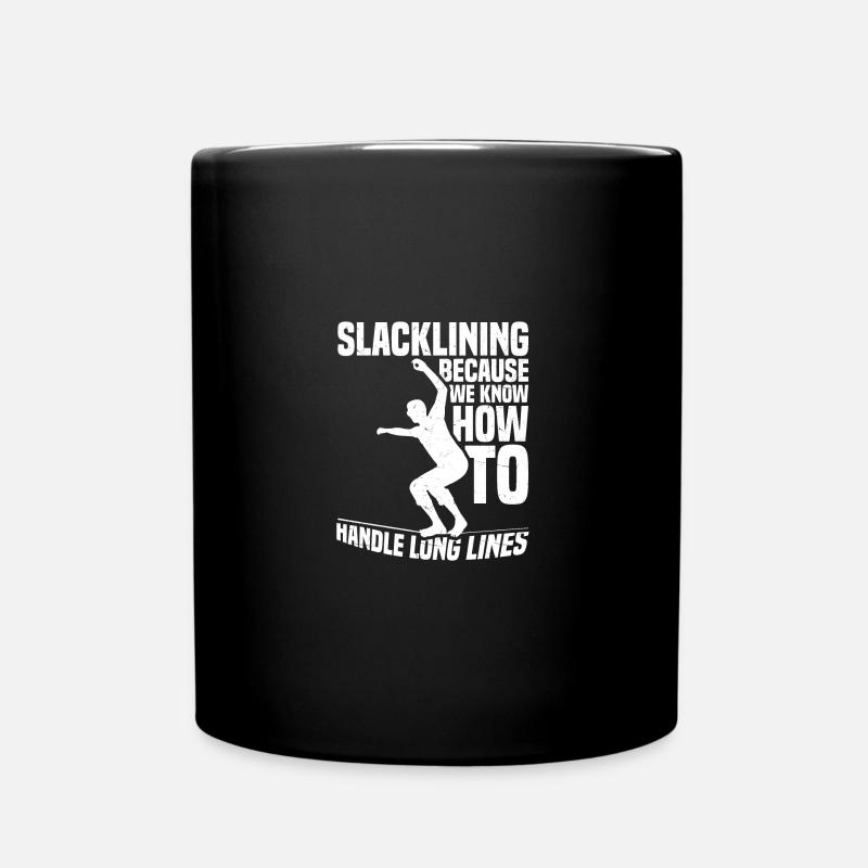 Accessoires de slackline Planche de slackline Slackline - Mug uni - noir