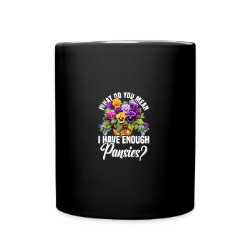 Cayuga Canard Enclos Nourriture Animal En Peluche Cayuga - Mug uni - noir - Devant