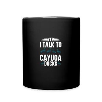 Cayuga Duck Owner Stuffed Animal Enclosure Toys - Tasse einfarbig - Schwarz - Vorne