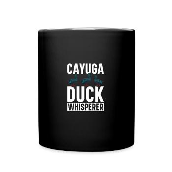 Cayuga Duck Owner Stuffed Animal Enclosure Toys - Tasse einfarbig - Schwarz - Vorne