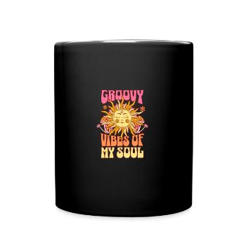 Hippie Funky Waves Of Spirit - Mug uni - noir - Devant