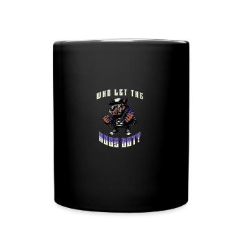 Who Let The Frogs Out Frog Lover - Tasse einfarbig - Schwarz - Vorne
