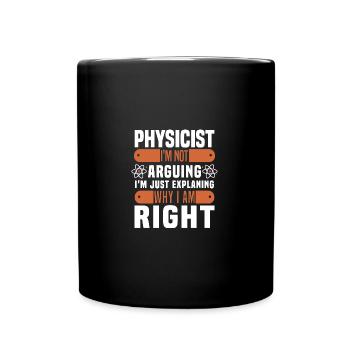 Physics - Full Colour Mug - black - Front