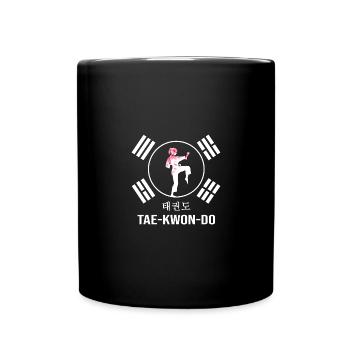 Allkampf Taekwondo TKD Tae-Kwon-Do Fille d’arts martiaux - Mug uni - noir - Devant