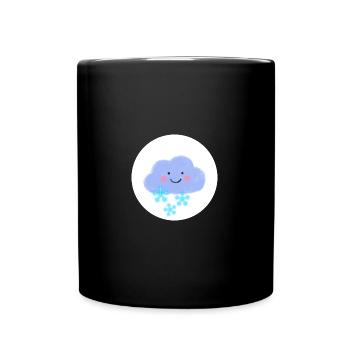 Lucky Bears,Costume,Snow, Cloud, Ice - Full Colour Mug - black - Front