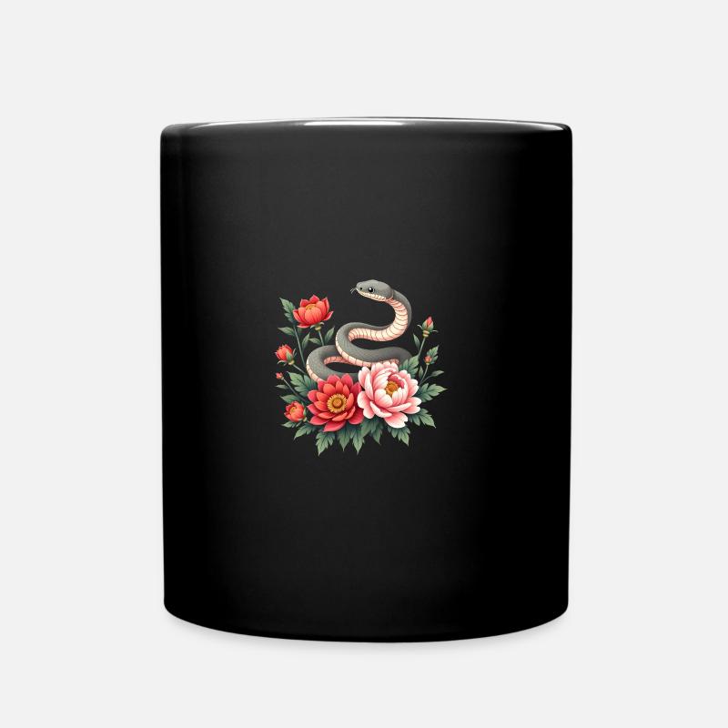 Bonne année lunaire 2025 Année du Serpent - Mug uni - noir