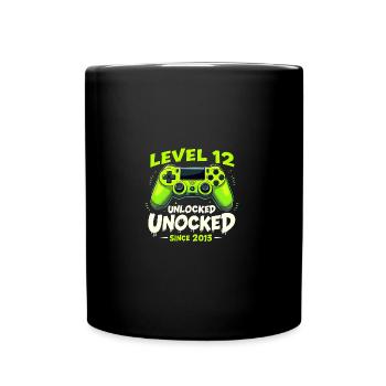 12th Birthday - Game-Freif - Full Colour Mug - black - Front