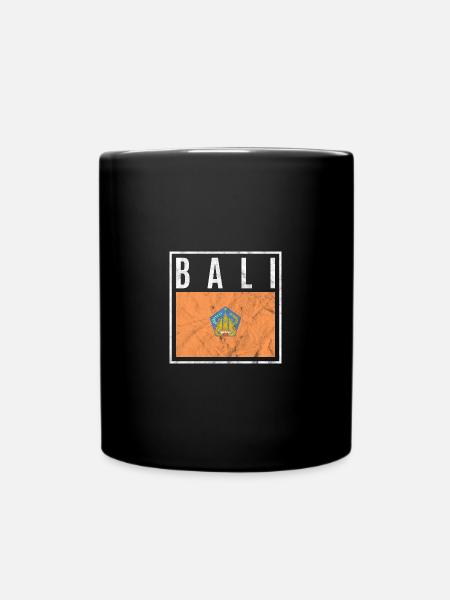 Bali - Tasse einfarbig - Schwarz