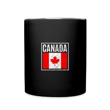 Canada - Mug uni - noir - Devant