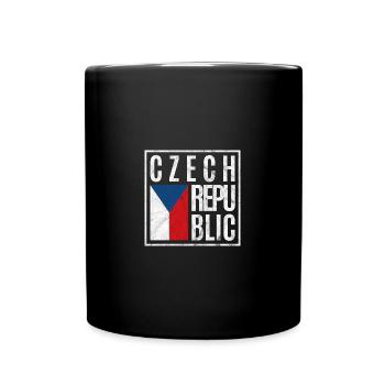 Czech Republic - Full Colour Mug - black - Front