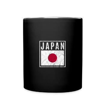Japan - Tasse einfarbig - Schwarz - Vorne