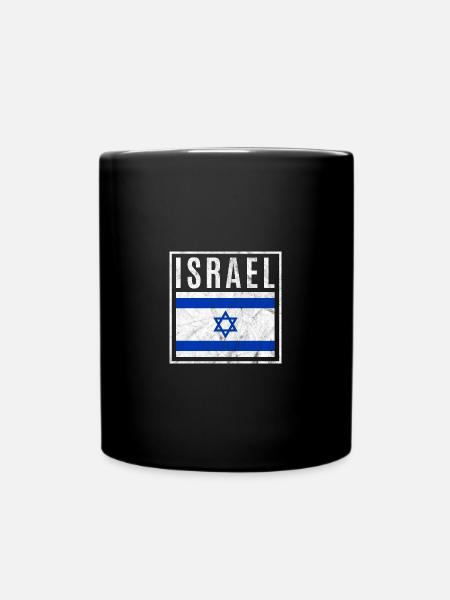Israel - Full Colour Mug - black