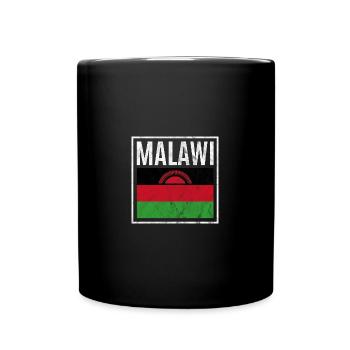 Malawi - Full Colour Mug - black - Front