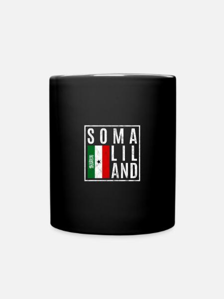 Somaliland - Tasse einfarbig - Schwarz