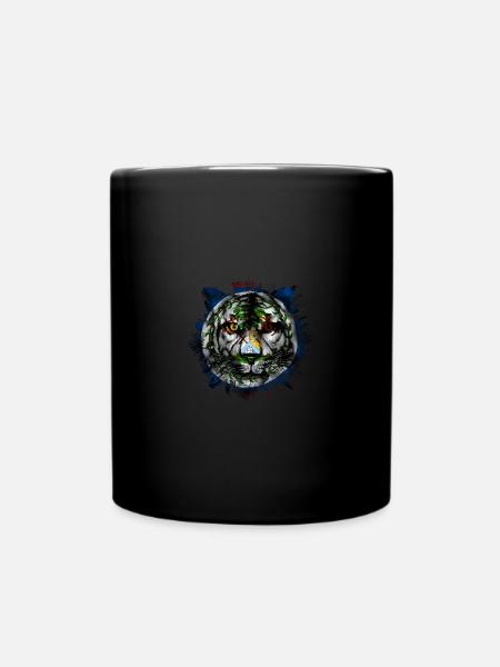Belize - Tasse einfarbig - Schwarz