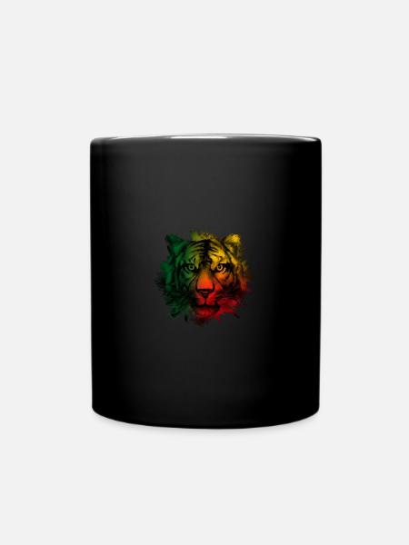 Benin - Tasse einfarbig - Schwarz