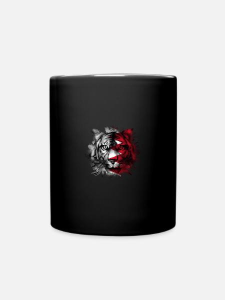 Bahrain - Tasse einfarbig - Schwarz