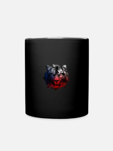 Tschechische Republik - Tasse einfarbig - Schwarz