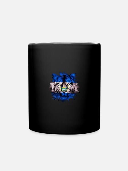 El Salvador - Tasse einfarbig - Schwarz