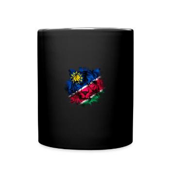 Namibia - Tasse einfarbig - Schwarz - Vorne