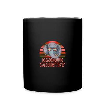 Pays basque - Mug uni - noir - Devant