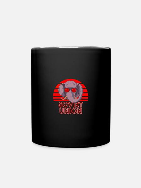 Sowjetunion - Tasse einfarbig - Schwarz