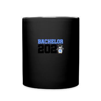 Bachelorabschluss 2024 Bachelor Promotion Sponsion - Tasse einfarbig - Schwarz - Vorne
