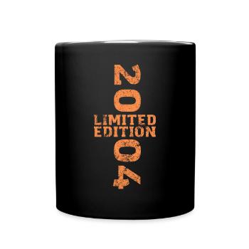 Édition Limitée 2004 18ème Anniversaire Cadeau - Mug uni - noir - Devant