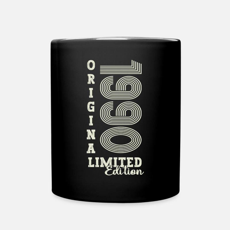 Original Jahrgang 1990 32. Geburtstag Geschenk - Tasse einfarbig - Schwarz