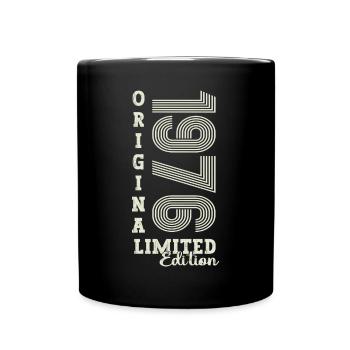 Cadeau original vintage 1976 46ème anniversaire - Mug uni - noir - Devant