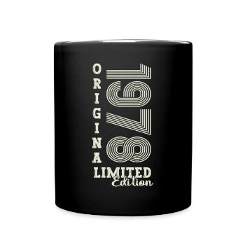 Original vintage 1978 44th birthday gift - Full Colour Mug - black - Front