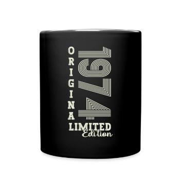 Original vintage 1974 48th birthday gift - Full Colour Mug - black - Front