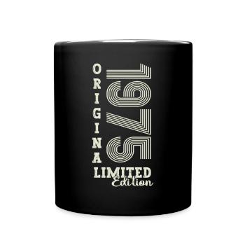 Cadeau original vintage 1975 47ème anniversaire - Mug uni - noir - Devant
