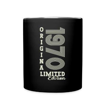 Original vintage 1970 cadeau de 52ème anniversaire - Mug uni - noir - Devant