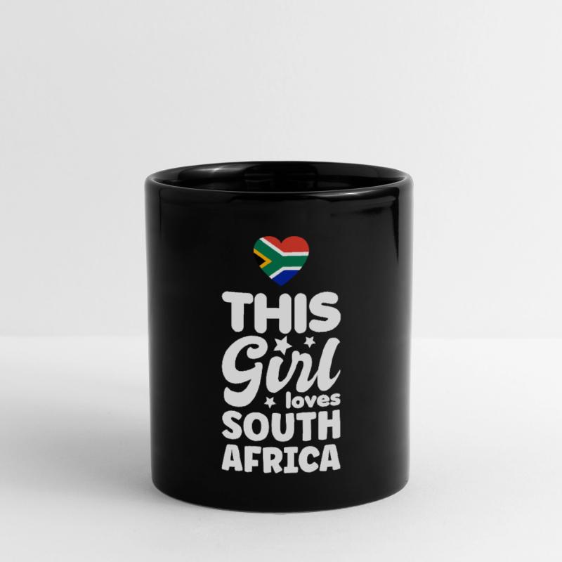 Drapeau de l’Afrique du Sud Drapeau sud-africain Mug uni