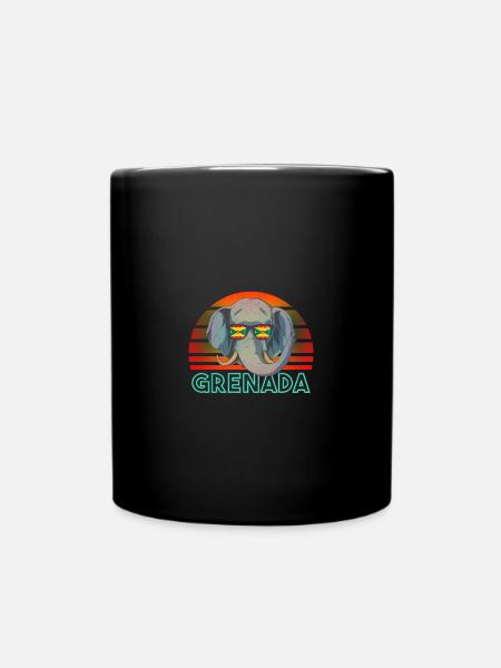 Grenada - Tasse einfarbig - Schwarz