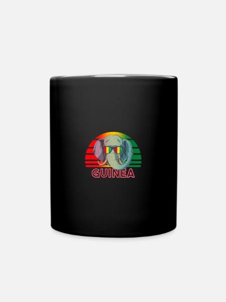 Guinea - Tasse einfarbig - Schwarz