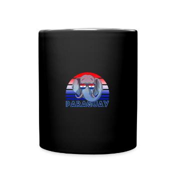 Paraguay - Tasse einfarbig - Schwarz - Vorne
