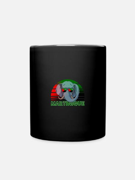 Martinique - Tasse einfarbig - Schwarz