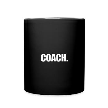 Formateur d'entraîneurs - Mug uni - noir - Devant