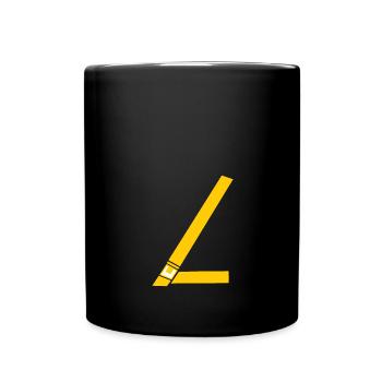 Ceinture de sécurité à boucler - Mug uni - noir - Devant