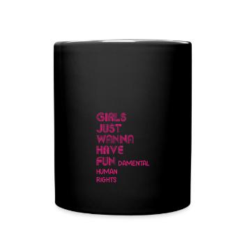Women's equality - Full Colour Mug - black - Front